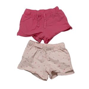 Carter’s Toddler Girl 5T Shorts Bundle Pink & Peach Print
